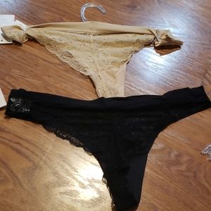 2 Pack Nordstrom Shimera Lacey Thong Size S NWT